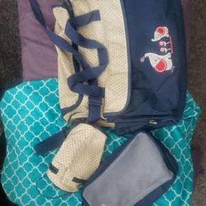 Diaper bag/ changing pad cover